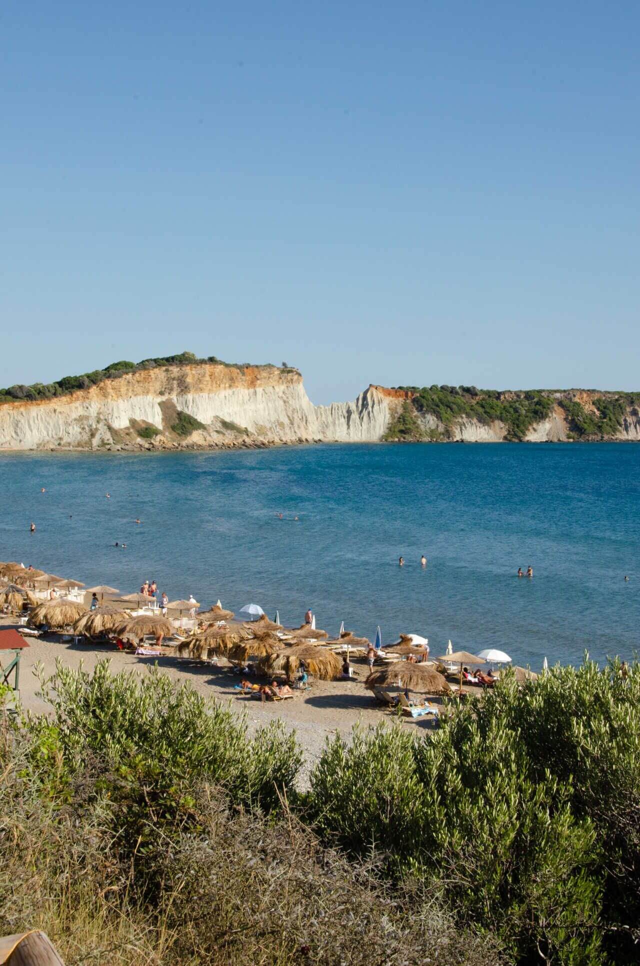 Southern Zakynthos Beaches - View of Zante beach